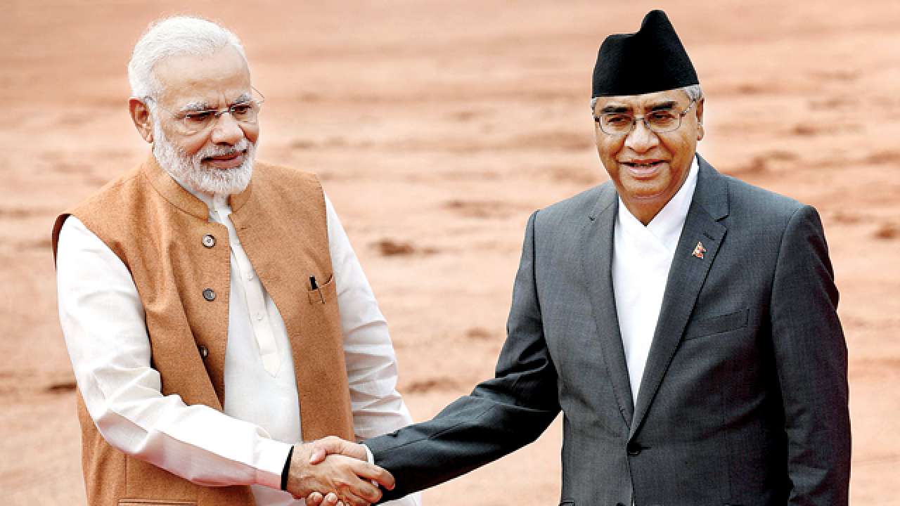 प्रधानमन्त्री देउवाले दिए मोदीलाई जन्मदिनको शुभकामना